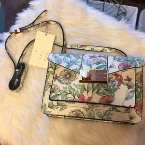 NWT Floral Crossbody
